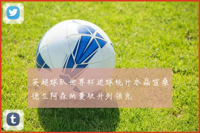 英超球队世界杯进球统计水晶宫桑德兰阿森纳曼联并列领先